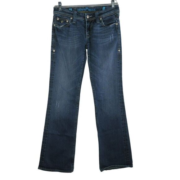 Sang Real Only The Chosen Bootcut Jeans Size 30 Medium Wash Blue Denim - Picture 1 of 15